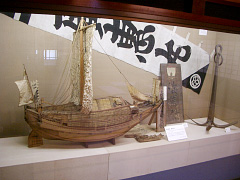 千石船の模型