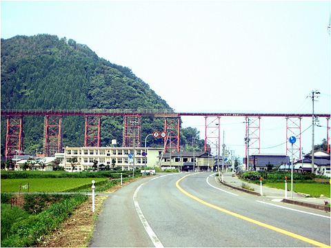 余部鉄橋、この姿ももう少しで見納め