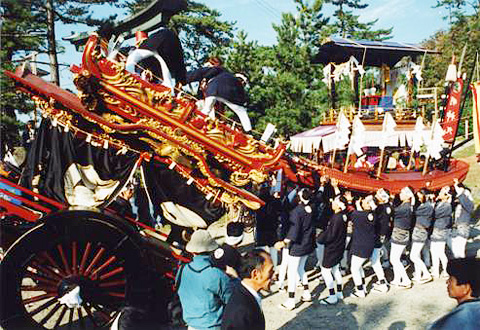 もうすぐ岩船大祭です(10月18、19日、写真提供:村上市)