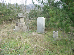 かつて日和山があった場所にある史跡